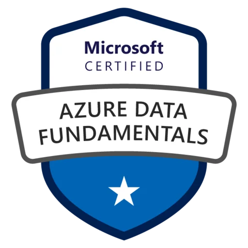 Microsoft Azure Data Fundamentals Logo